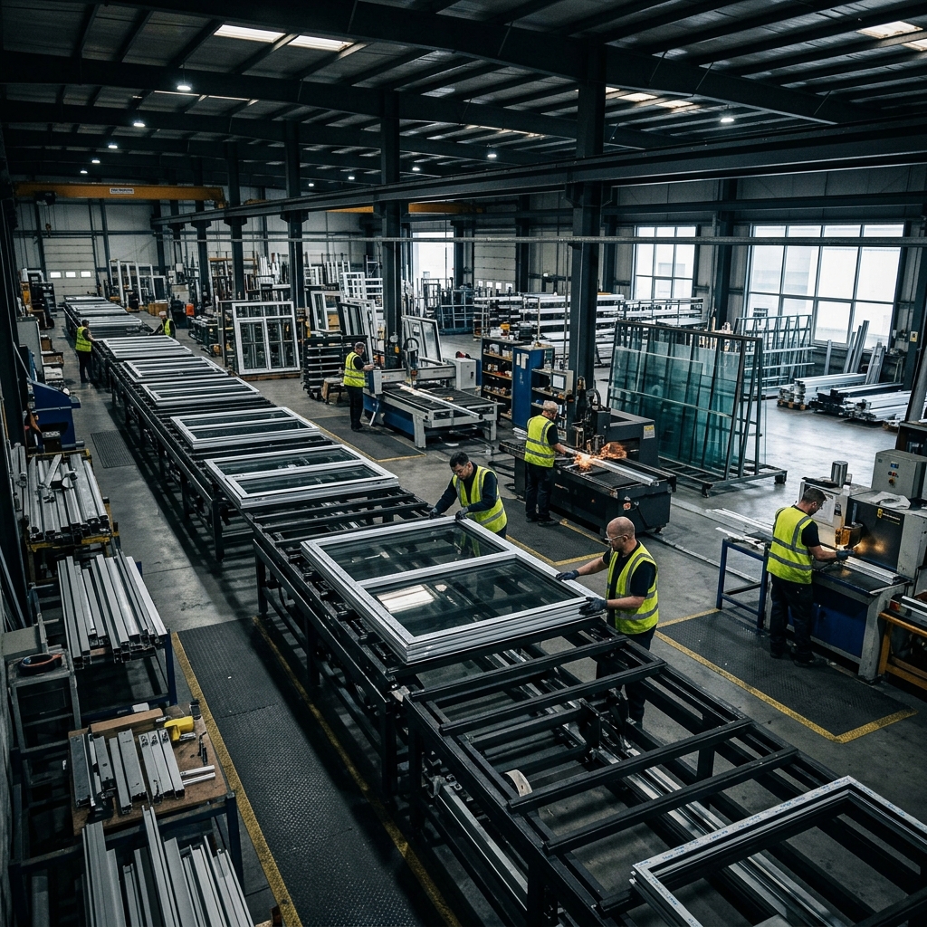 Fenestration Factory Floor